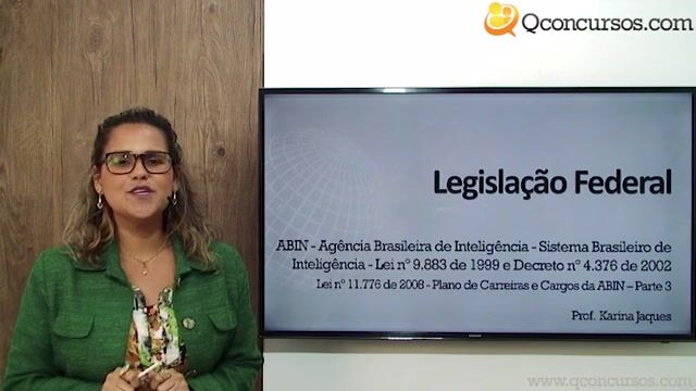 Lei nº 11.776 de 2008 - Plano de Carreiras e Cargos da ABIN - Parte 3