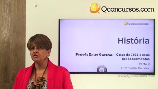 Período Entre-Guerras; Crise de 1929 e seus desdobramentos - Parte 2