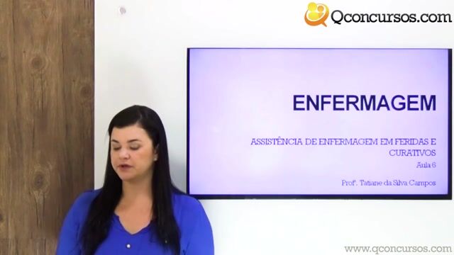 Assistência de Enfermagem em Feridas e Curativos - Aula 6