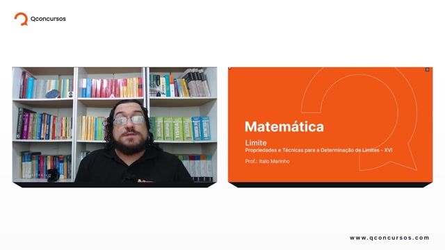 Limite - 19 - Definição informal de limite - Propriedades e técnicas para a determinação de limites - Parte 16