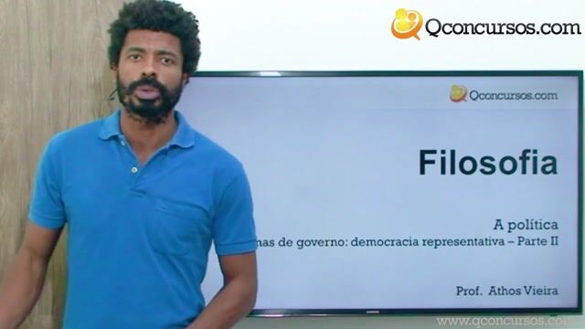 A Política - Formas de Governo - Democracia representativa - Parte 2