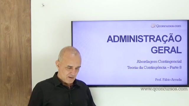 Teoria da Contingência - Parte 08 