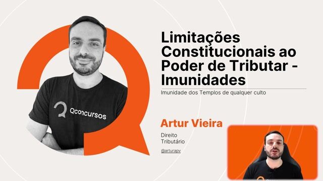 Imunidade dos Templos de qualquer culto - Parte 1