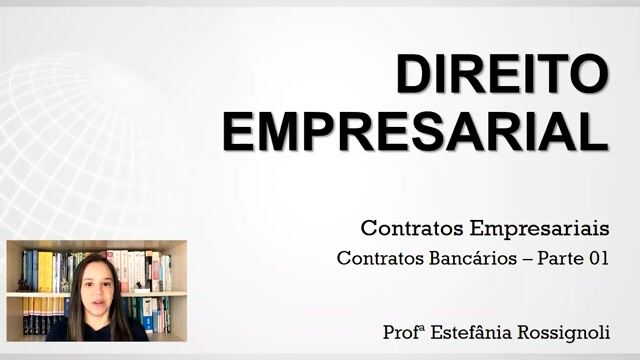 Contratos bancários - Parte 01