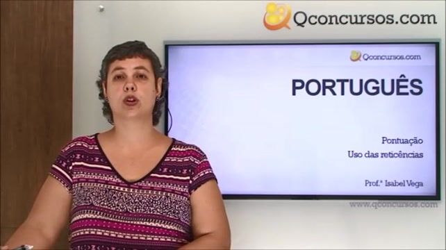 Pontuação - Uso das reticências