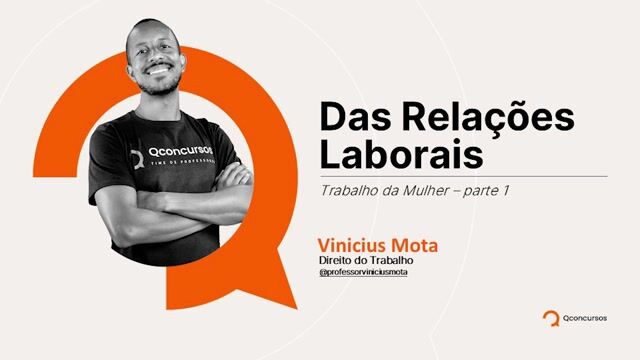 Trabalho da mulher - Parte 01