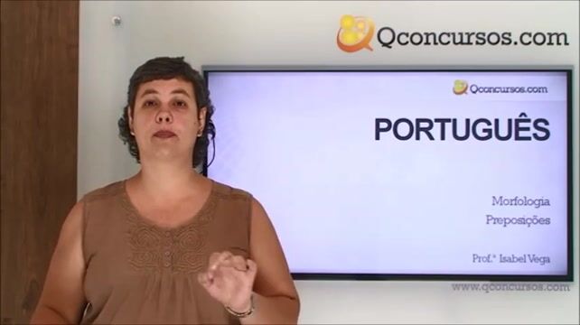 Morfologia - Preposições