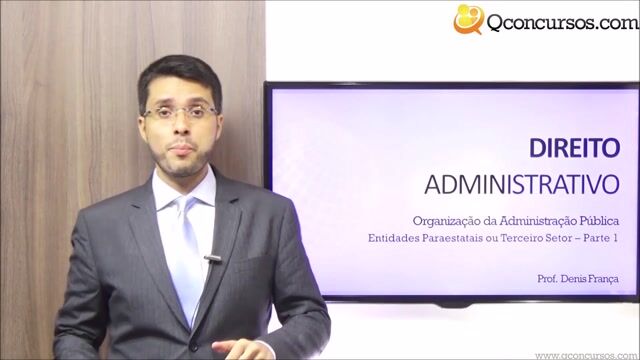 Entidades Paraestatais ou Terceiro Setor - Parte 1