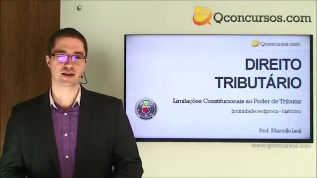 Limitações Constitucionais ao Poder de Tributar - Imunidades - Imunidade Recíproca
