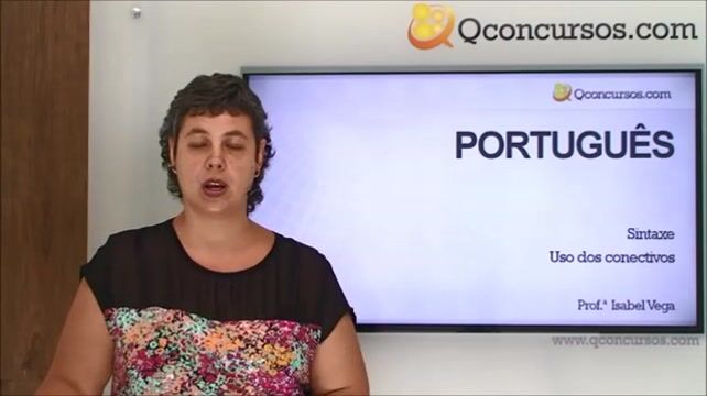 Sintaxe - Uso dos conectivos