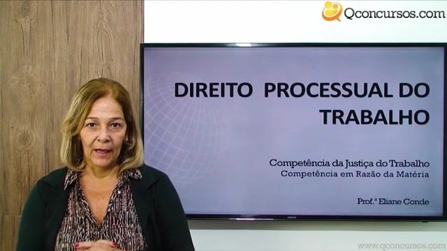 Competência em Razão da Matéria - Parte 1