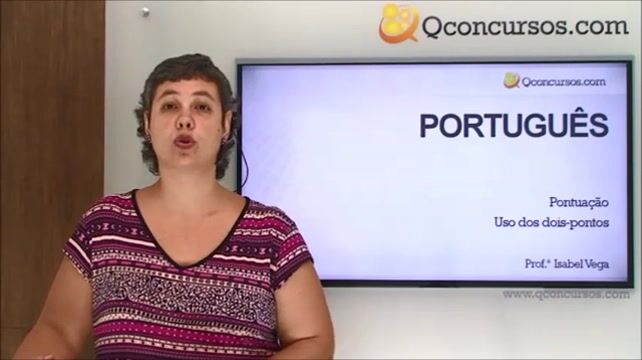 Pontuação - Uso dos dois-pontos