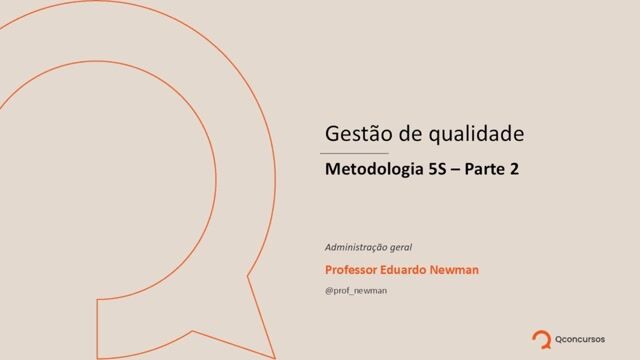 Metodologia 5s - Parte 02
