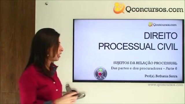 Das Partes e Procuradores - Parte 6