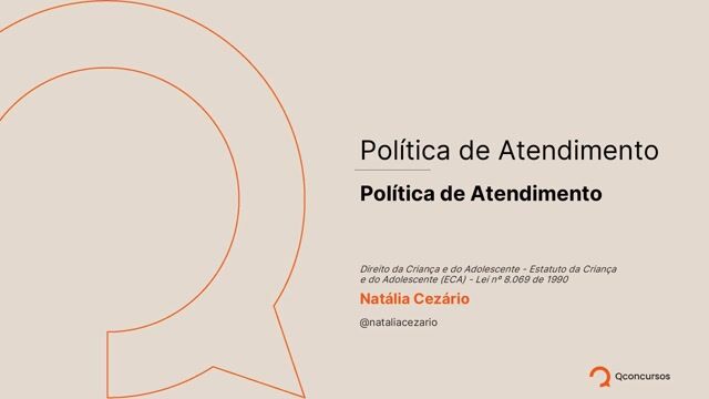 Política de Atendimento