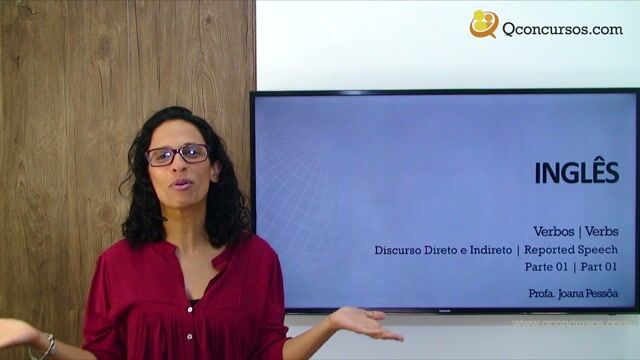 Discurso direto e indireto | Reported speech - Parte 01