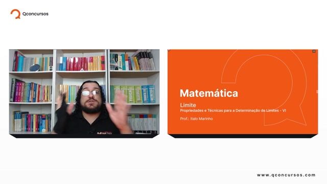 Limite - 09 - Definição informal de limite - Propriedades e técnicas para a determinação de limites - Parte 06