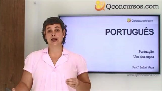 Pontuação - Uso das aspas