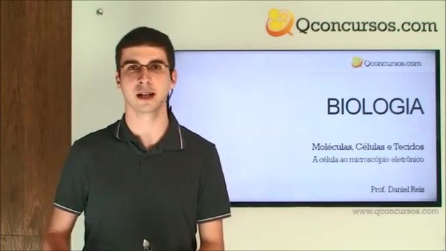 Moléculas, células e tecidos - A célula ao microscópio eletrônico