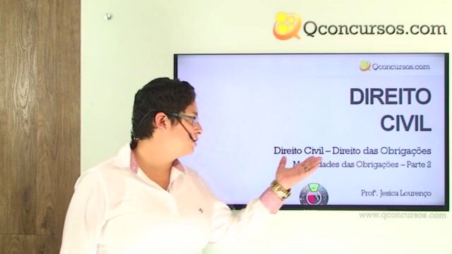 Modalidades de Obrigações - Parte 2