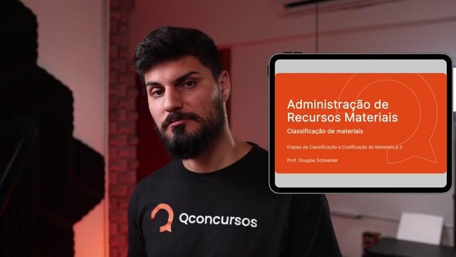 Etapas de Classificação e codificação de materiais - Parte 3