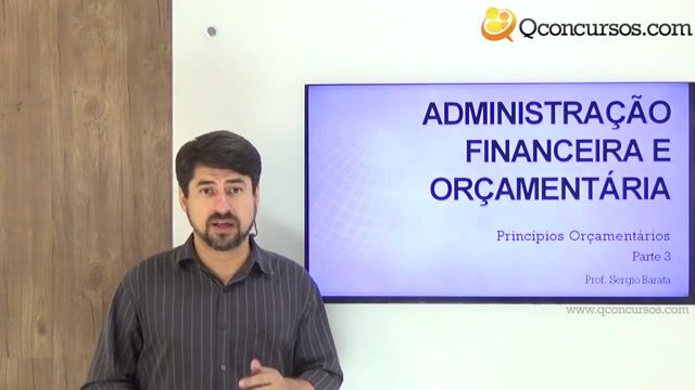 Princípios Orçamentários - Parte 3