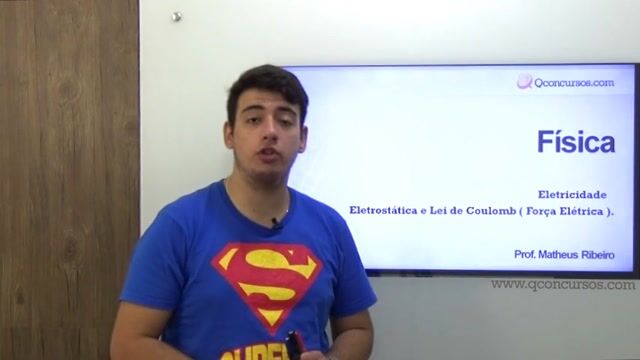 Eletrostática e Lei de Coulomb (Força Elétrica) - Parte 1