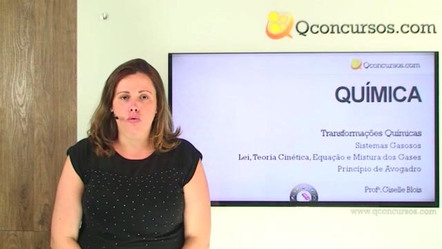 Sistemas Gasosos - Lei, Teoria Cinética, Equação e Mistura dos Gases. Princípio de Avogadro - Parte 1
