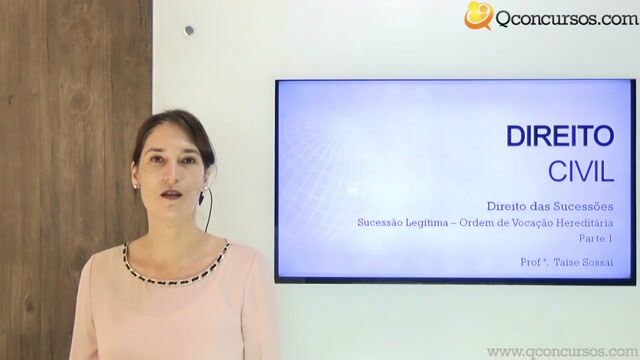 Sucessão Legítima – Ordem de Vocação Hereditária - Parte 1