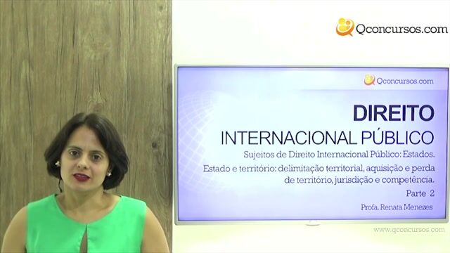 Estado e território: delimitação territorial, aquisição e perda de território, jurisdição e competência - Parte 2
