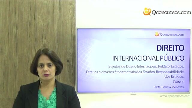 Direitos e deveres fundamentais dos Estados - Responsabilidade dos Estados - Parte 4
