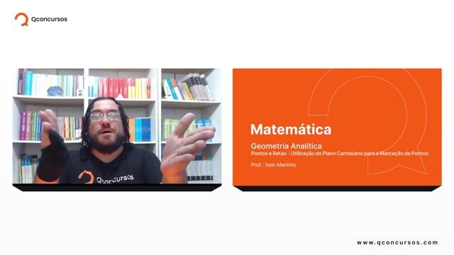 Pontos e Retas - 01 - Utilização do plano cartesiano para a marcação de pontos