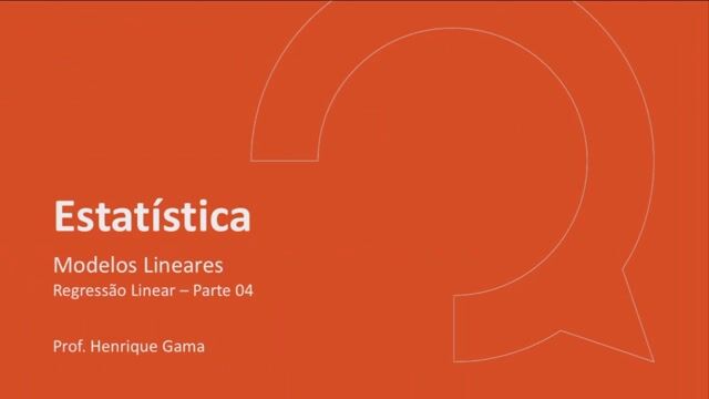 Regressão Linear - Parte 04