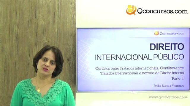 Conflitos entre Tratados Internacionais e Normas de Direito Interno - Parte 1