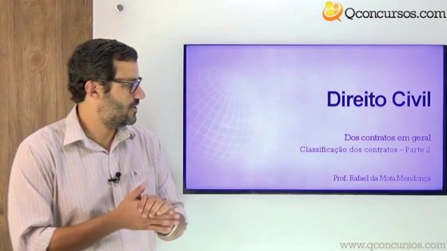 Classificação dos Contratos - Parte 2