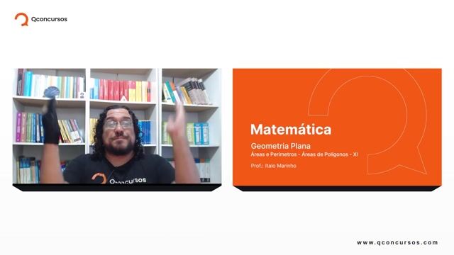 Áreas e Perímetros - 12 - Áreas de polígonos - Parte 11