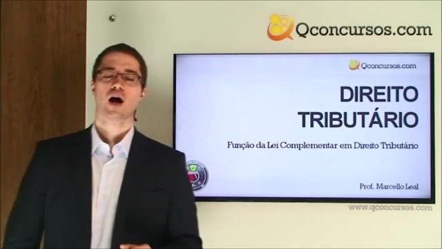 Legislação Tributária - Função da Lei Complementar em Direito Tributário