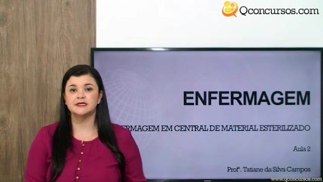 Enfermagem em Central de Material Esterilizado - Aula 02
