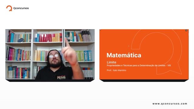 Limite - 11 - Definição informal de limite - Propriedades e técnicas para a determinação de limites - Parte 08
