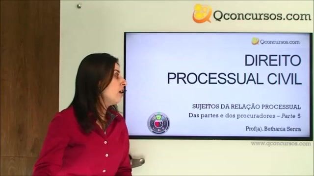 Das Partes e Procuradores - Parte 5