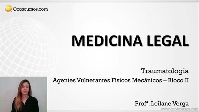 Agentes Vulnerantes Físicos Mecânicos - Parte 02