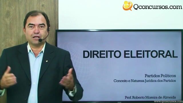 Conceito e Natureza Jurídica dos Partidos