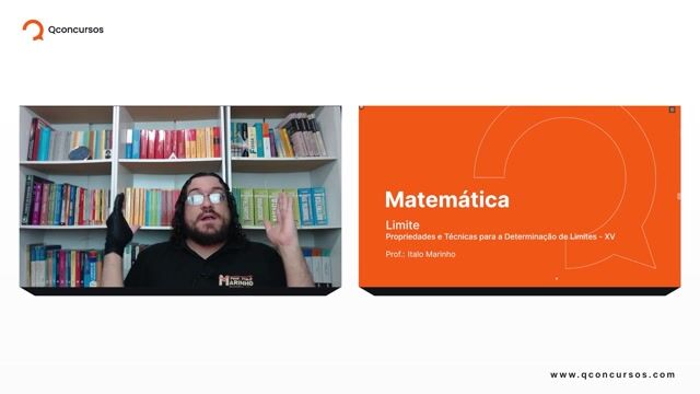 Limite - 18 - Definição informal de limite - Propriedades e técnicas para a determinação de limites - Parte 15