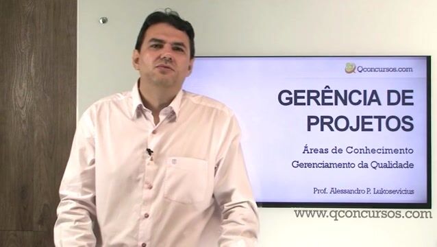 Áreas de Conhecimento - Gerenciamento da Qualidade
