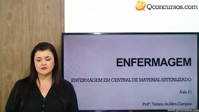 Enfermagem em Central de Material Esterilizado - Aula 10