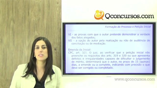 Formação do Processo e Petição Inicial - Parte 3