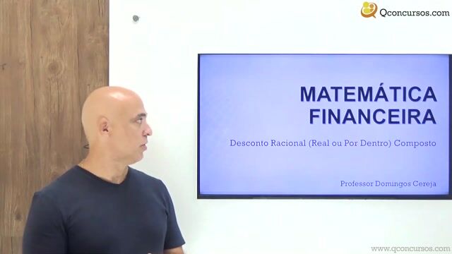 Desconto Racional (Real ou por dentro) Composto