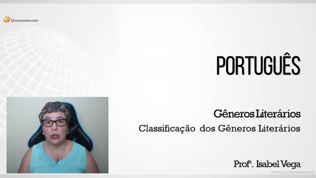 Classificação dos Gêneros Literários