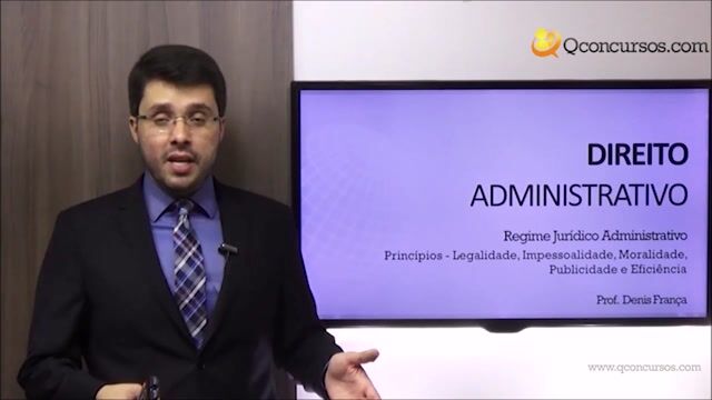 Legalidade, impessoalidade, moralidade, publicidade e eficiência