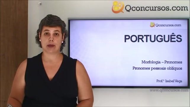 Morfologia - Pronomes - Pronomes pessoais oblíquos